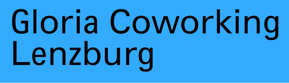 Das Bild zeigt das Logo des GLORIA Coworking Lenzburg.