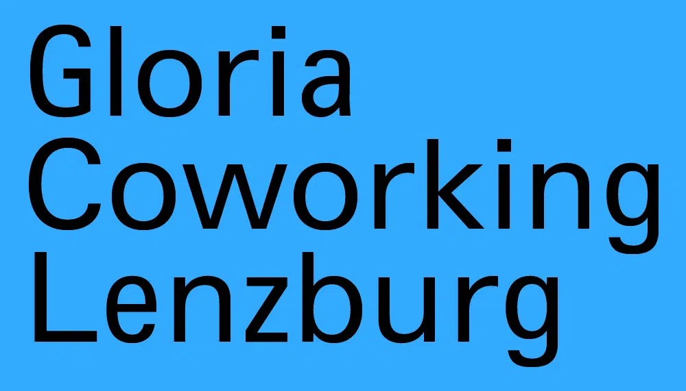 Das Bild zeigt das Logo des GLORIA Coworking Lenzburg.